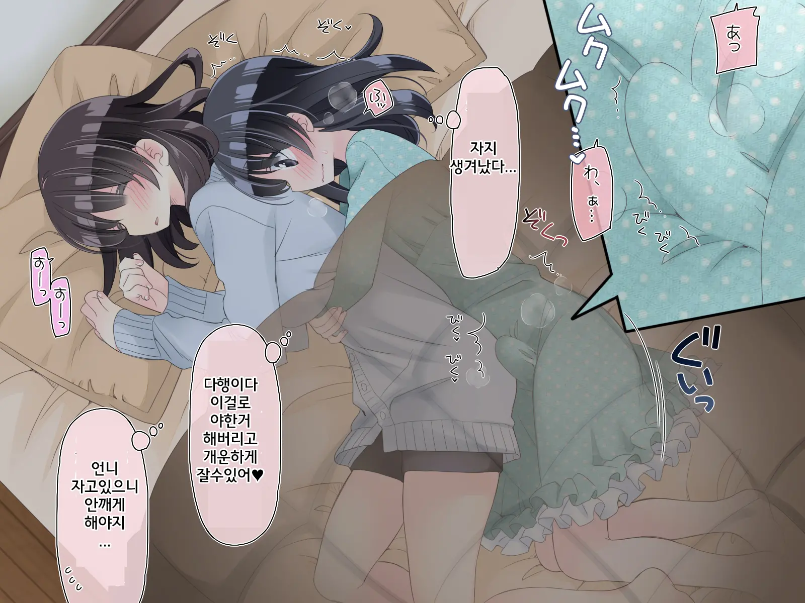 Futanari Imouto To Yasashii Onee-Chan No 12-Kagetsu | 후타나리 여동생과 상냥한 언니의 12-개월